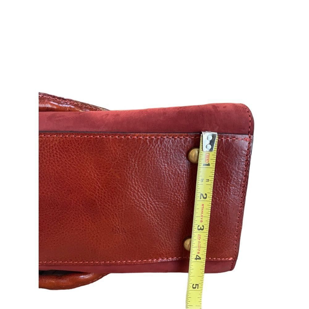 NWOT Patricia Nash maroon suede crossbody handbag-signed by Patricia Nash - Picture 13 of 13